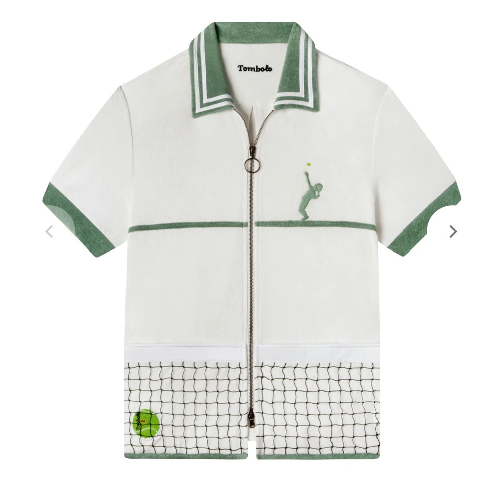 Tombolo 'Fault One' Tennis Cabana Shirt